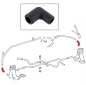 Preview: Angled vacuum connection inlet manifold (each) Type-4 engine 1700cc: until 7.1972 left 8.1972 and later left and right 021129637C